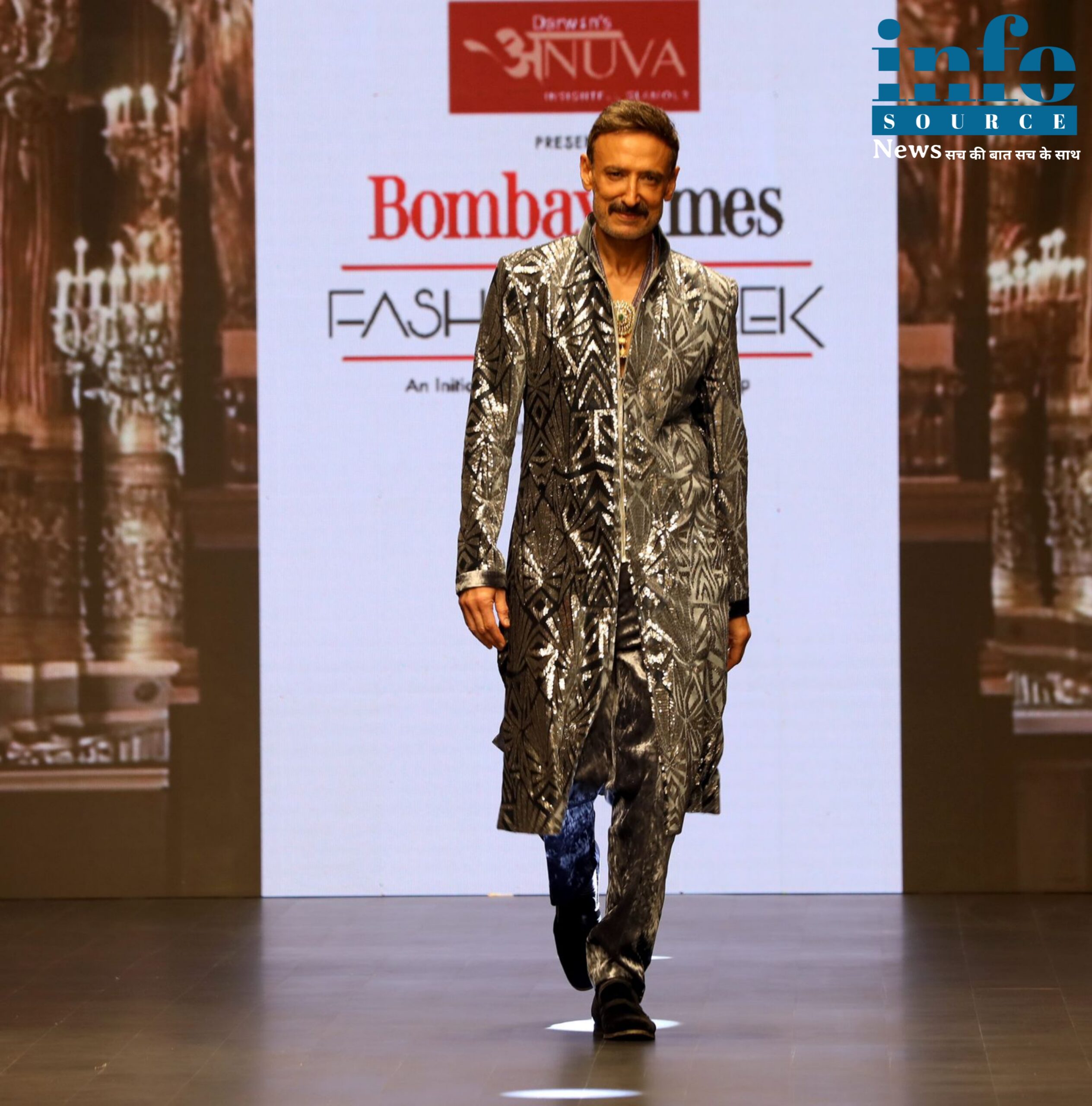 Rahul Dev ने एक बार फिर साबित कर दिया कि वह परम super model हैं। Bombay times fashion week में रैंप पर चलते हुए वह बेहद आकर्षक और हैंडसम लग रहे थे | info source news