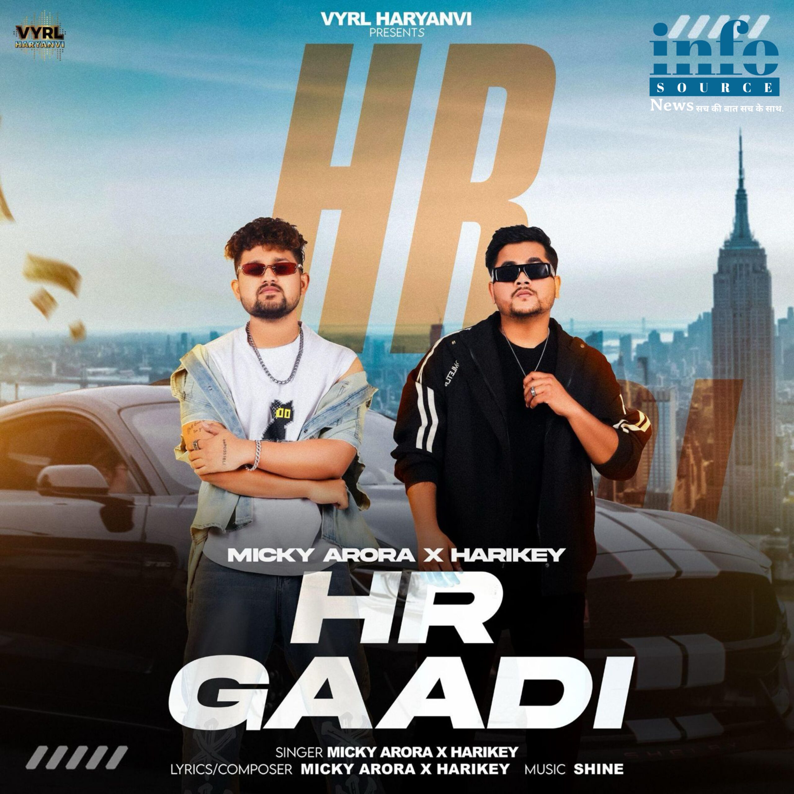 Mickey Arora Unveils "HR Gaadi" in Spellbinding Collaboration with Underground Artist Harikey info source news