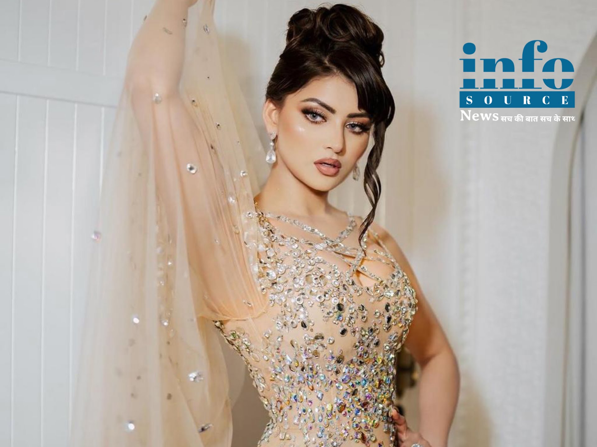Urvashi Rautela आज Hyderabad में Bobby Deol और बालकृष्ण के साथ हुई शामिल info source news