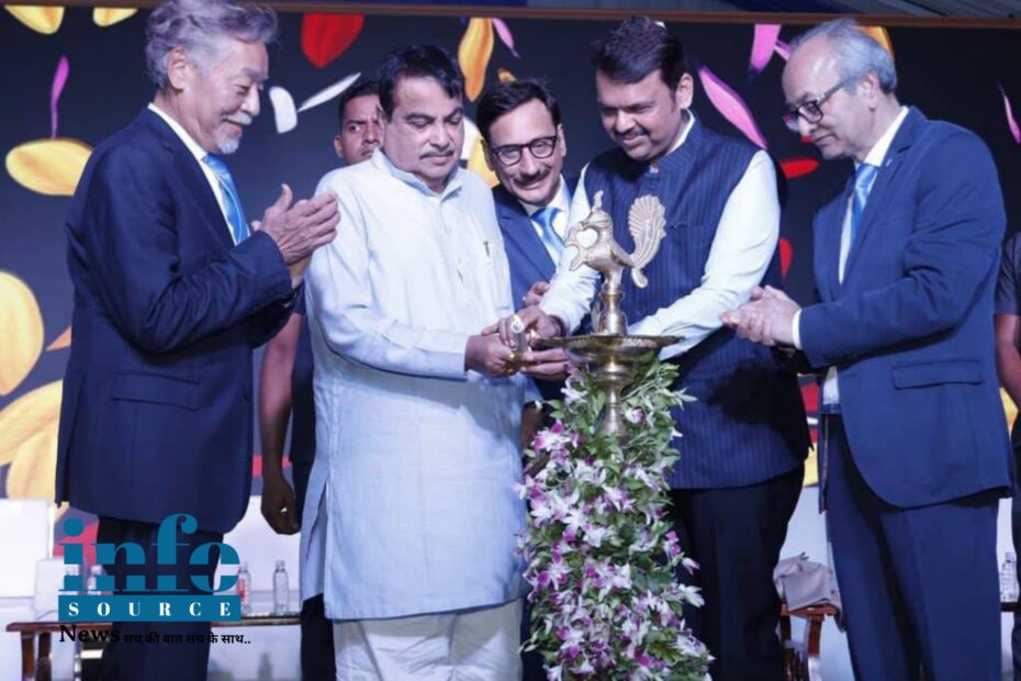 केंद्रीय मंत्री Nitin gadkari और उपमुख्यमंत्री Devendra fadnavis ने HORIBA का उद्घाटन Nagpur शहर में किया। info source news