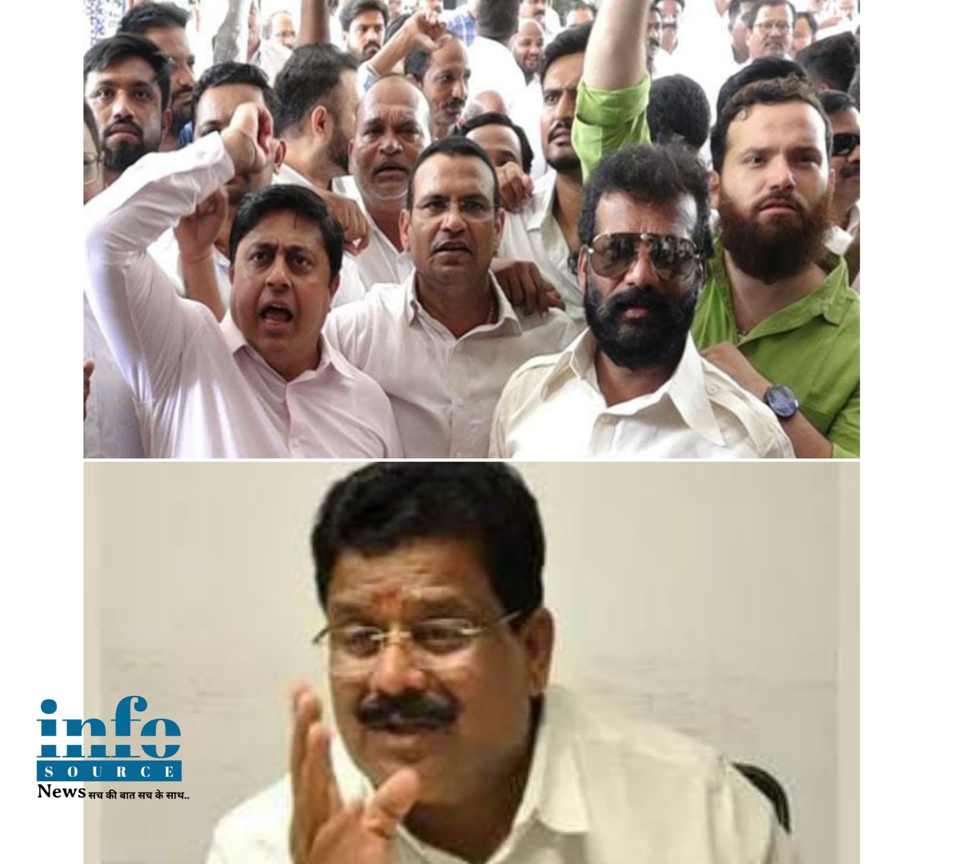 कांग्रेस विधायक Vikas thakre के नेतृत्व में Manpa के खिलाफ सड़क पर जोरदार आंदोलन info source news