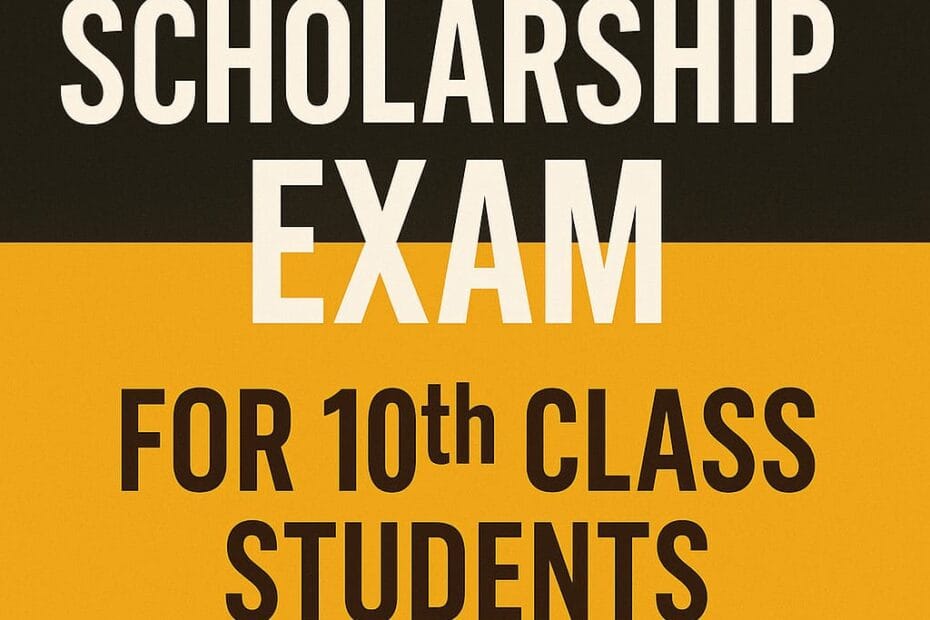 asra foundation 10th student scholarship exam