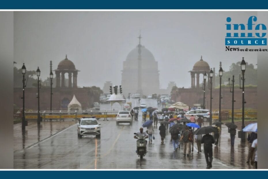 Red Alert due to Panic Rain in Delhi: जाने किन Area में लगातार बारिश से Red Alert घोषित?