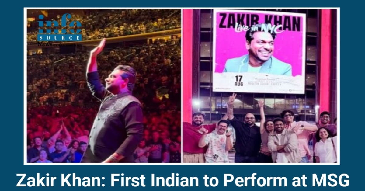 Zakir Khan ने रचा 2025 में इतिहास: Madison Square Garden Newyork में किया पहला Power Packed हिंदी Comedy Show 'जीता दिल'
