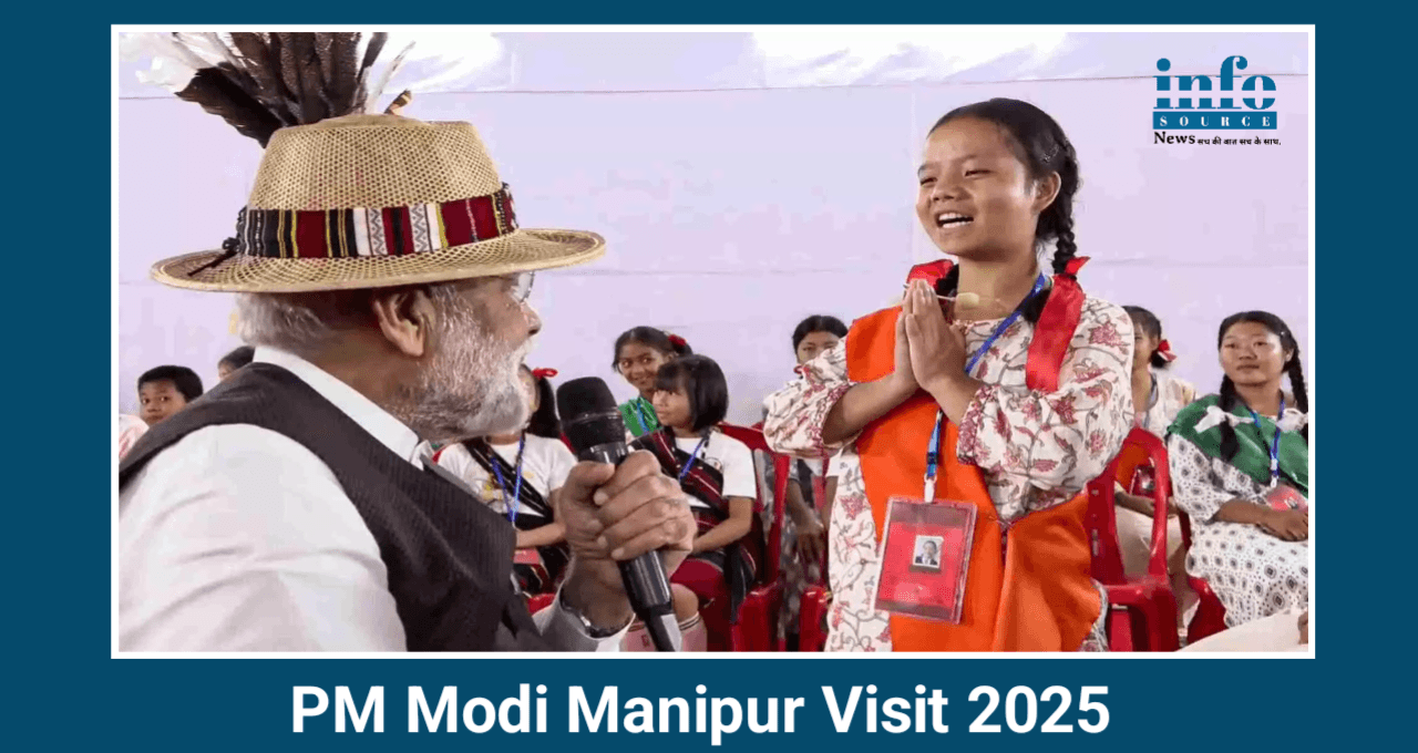 Manipur में नए सवेरे की दस्तक 2025 PM Modi का Manipur दौरा Peace, Project और Progress की नई Hope