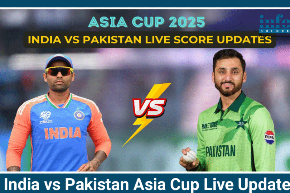 IND vs PAK Asia Cup 2025 Live: मैच अपडेट्स, स्कोर और Conspiracy की Full Report