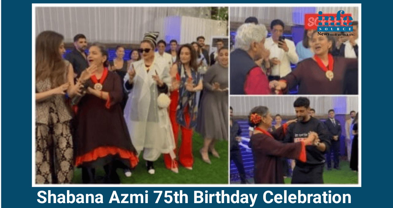 Shabana Azmi का 75th जन्मदिन: Memorable Celebration के वायरल Moments, सितारे और जश्न की झिलमिल