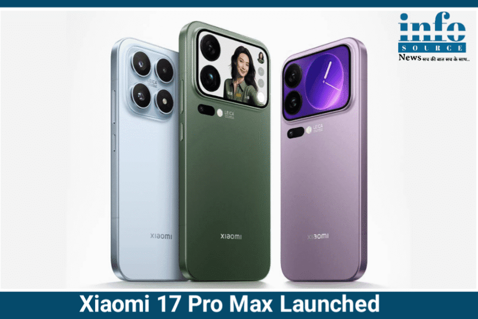 Xiaomi 17 Pro Max Launch टेक्नोलॉजी का New शिखर Premium Design, Powerful हार्डवेयर के साथ