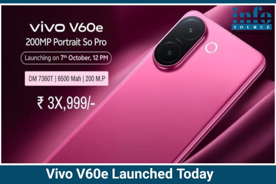 Vivo V60e Launched Today: 200MP कैमरा, 6,500mAh बैटरी और 90W फास्ट चार्जिंग के साथ New Game Changer