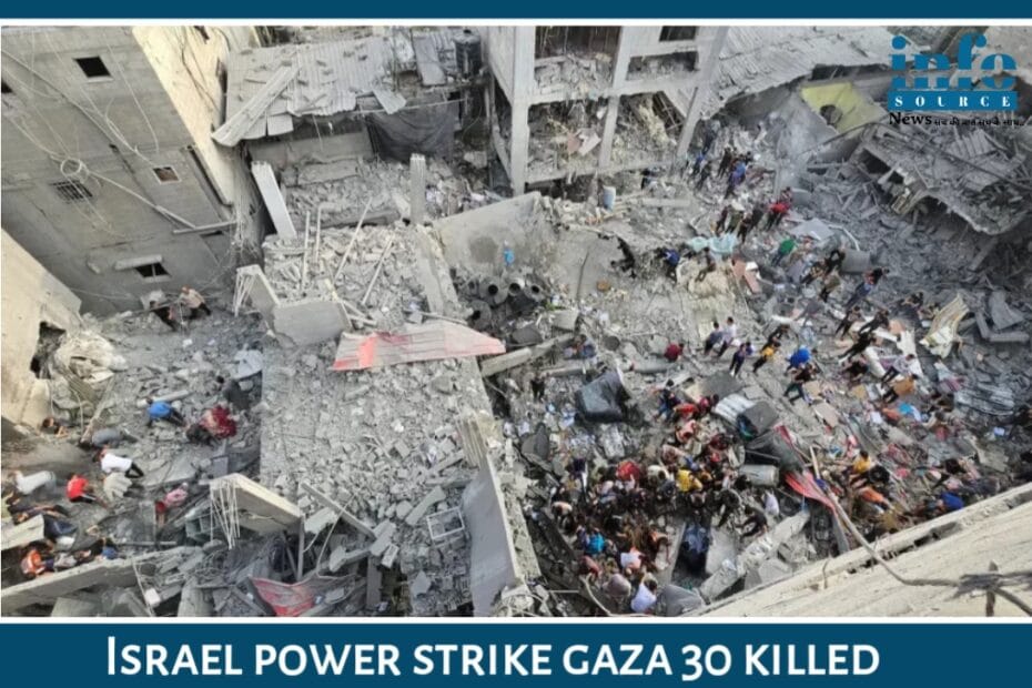 Gaza Israel Ceasefire in danger! Israel ने किया बड़ा Attack 30 से ज़्यादा लोगों की मौत, अमेरिका और मिस्र की कोशिशें नाकामयाब