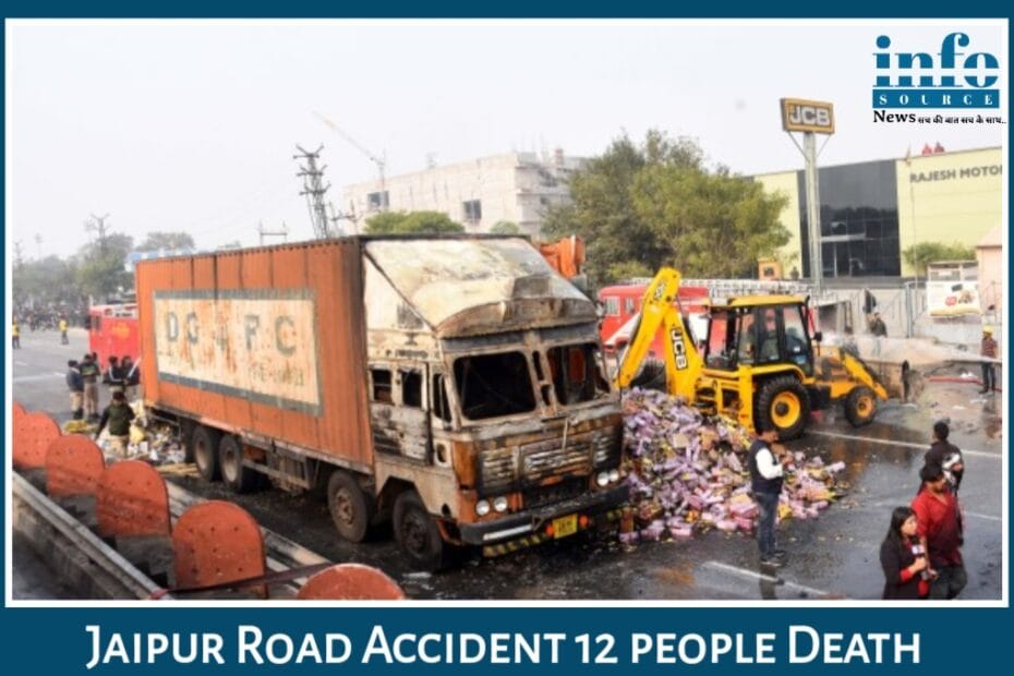 Jaipur Road Accident: हर्माडा इलाके में ट्रेलर ट्रक ने मारी भिड़ंत, 12 People death जाने पूरा मामला