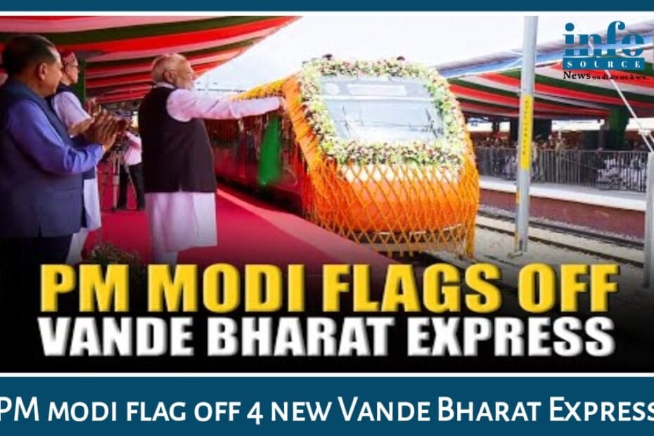 PM Modi ने Flag off की 4 New Comfortable Vande Bharat Express Trains: भारत में High Speed ट्रेन का Expansion, Timetable सहित पूरी Information