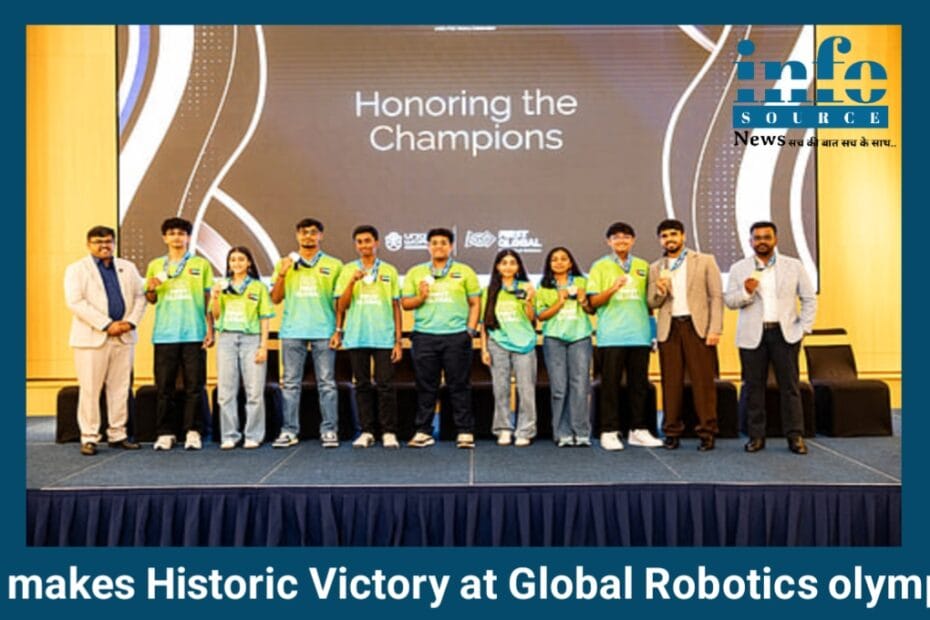 UAE Makes Historic Victory at Global Robotics Olympics: Team Wins Gold Among 193 Nations