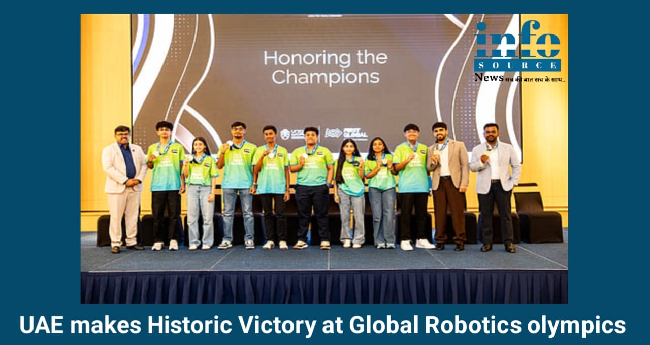 UAE Makes Historic Victory at Global Robotics Olympics: Team Wins Gold Among 193 Nations