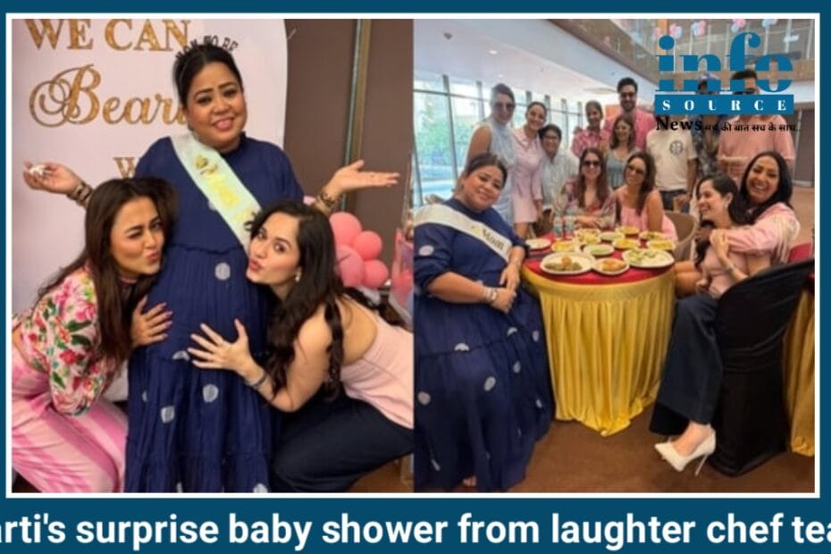 Big Emotional Surprise! Laughter Chefs 3 team ने दिया Bharti Singh को जबरदस्त बेबी शावर surprise, भारती हुई इमोशनल कहा दिल जीत लिया
