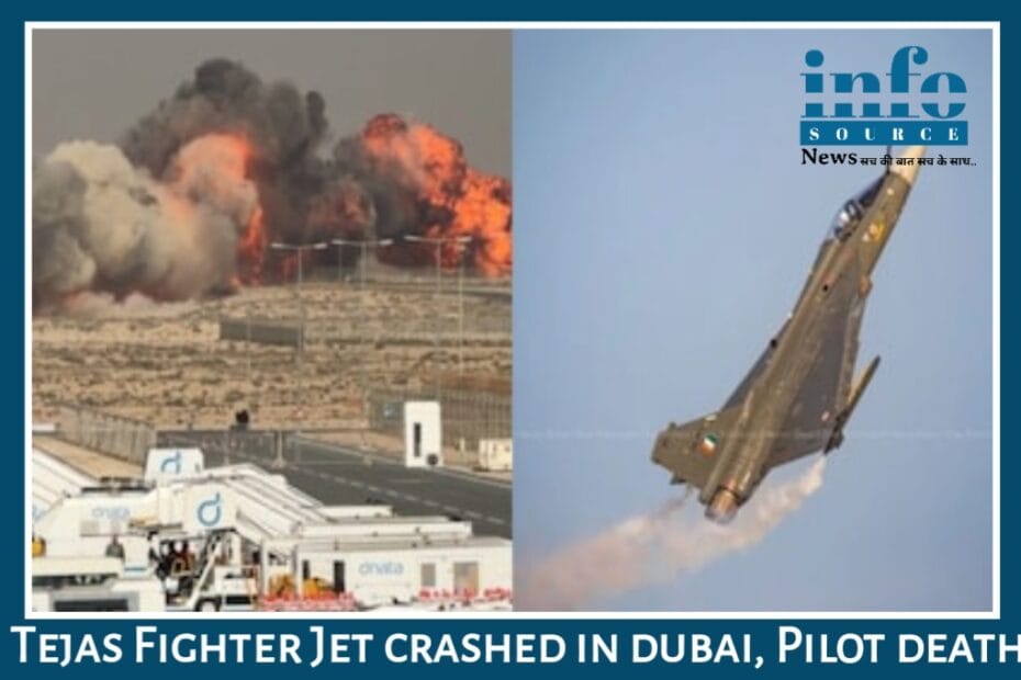 Breaking News: Tejas Fighter Jet Crash in Dubai, 1 Pilot ने गवाई जान Make-In-India Defence Vision पर उठे बड़े सवाल? क्या ये Human Error था या Technical Failure?