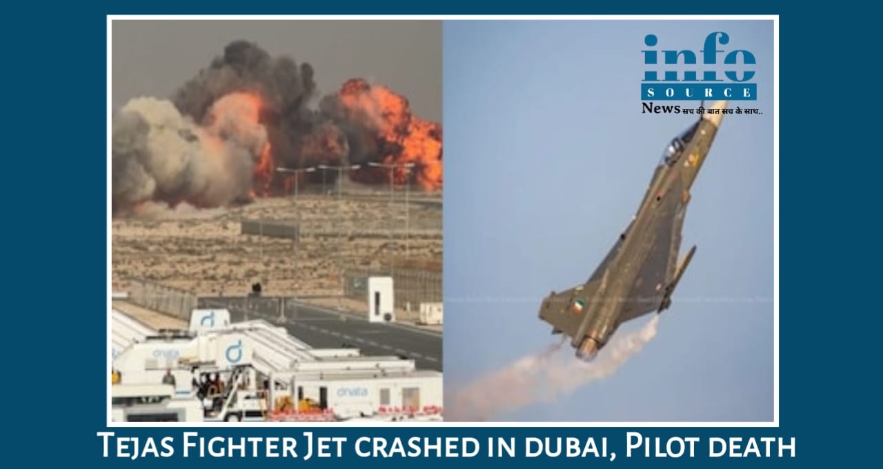 Breaking News: Tejas Fighter Jet Crash in Dubai, 1 Pilot ने गवाई जान Make-In-India Defence Vision पर उठे बड़े सवाल? क्या ये Human Error था या Technical Failure?
