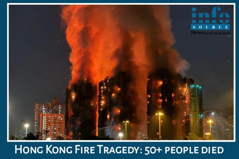 Fire Havoc in Wang Fuk Court: Hong Kong 50+ Lives Lost in Terrifying Blaze” पूरी कॉलोनी पर पड़ा शोक और भय का असर