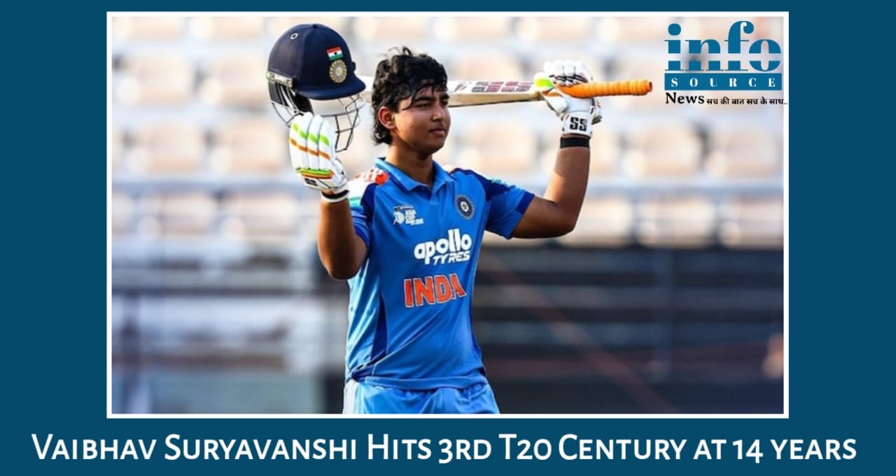 14 साल के Vaibhav Suryavanshi की Record Breaking Century ने क्रिकेट दुनिया को किया हैरान, SMAT में Vaibhav की Legendary Hitting ने 32 गेंदों में शतक से मचा तहलका