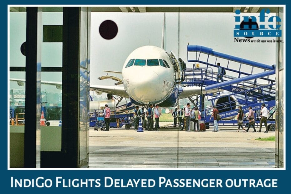 IndiGo Flights Delay पर “Massive Passenger Outrage” — 35% समय पर, बाकी यात्रियों की रातें एयरपोर्ट पर गुज़री, IndiGo पर टेक्निकल अपडेट और क्रू शॉर्टेज की दोहरी मार