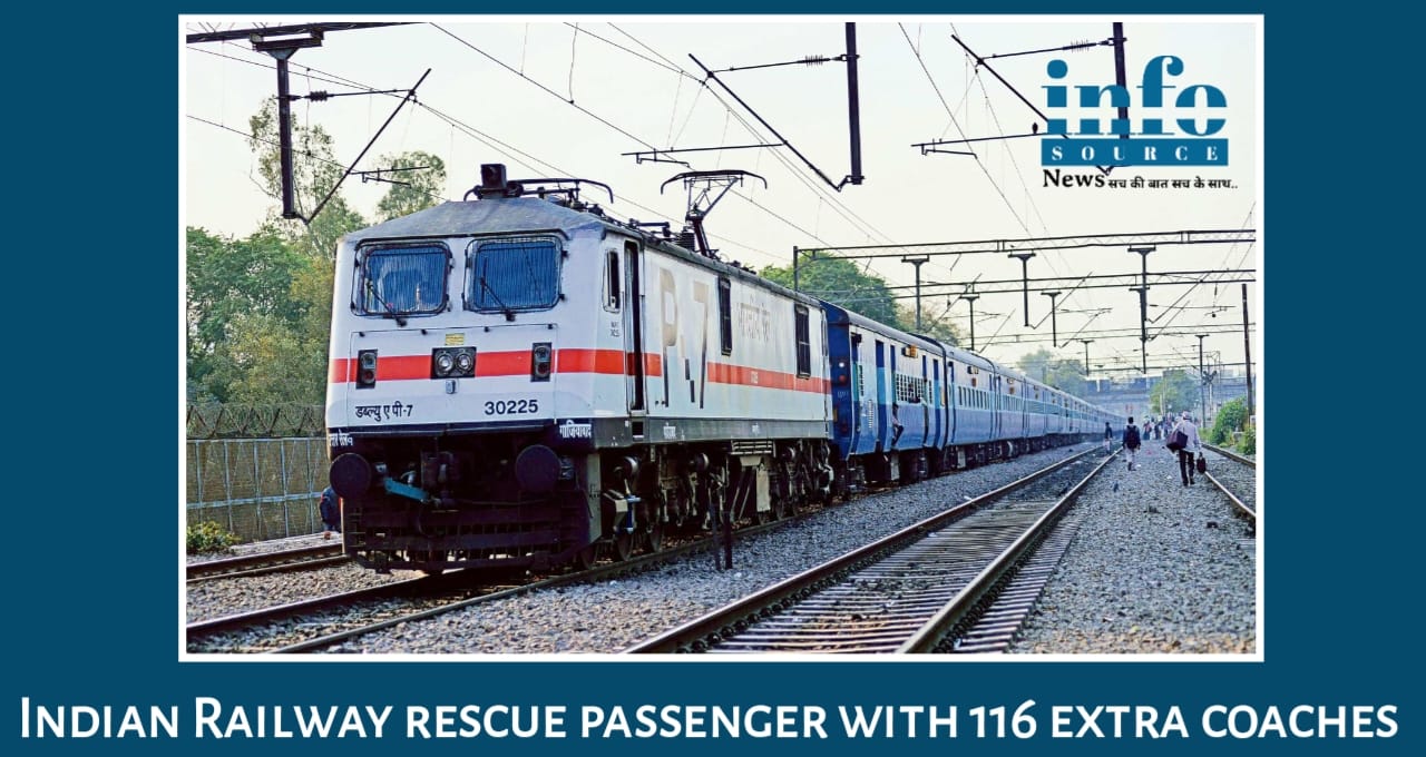 Travel Confidence Boost: IndiGo fiasco ke बीच Indian Railways ne संभाला मोर्चा, Indian Railways ne 116 Extra Coaches जोड़कर यात्रियों ko बड़ी राहत दी