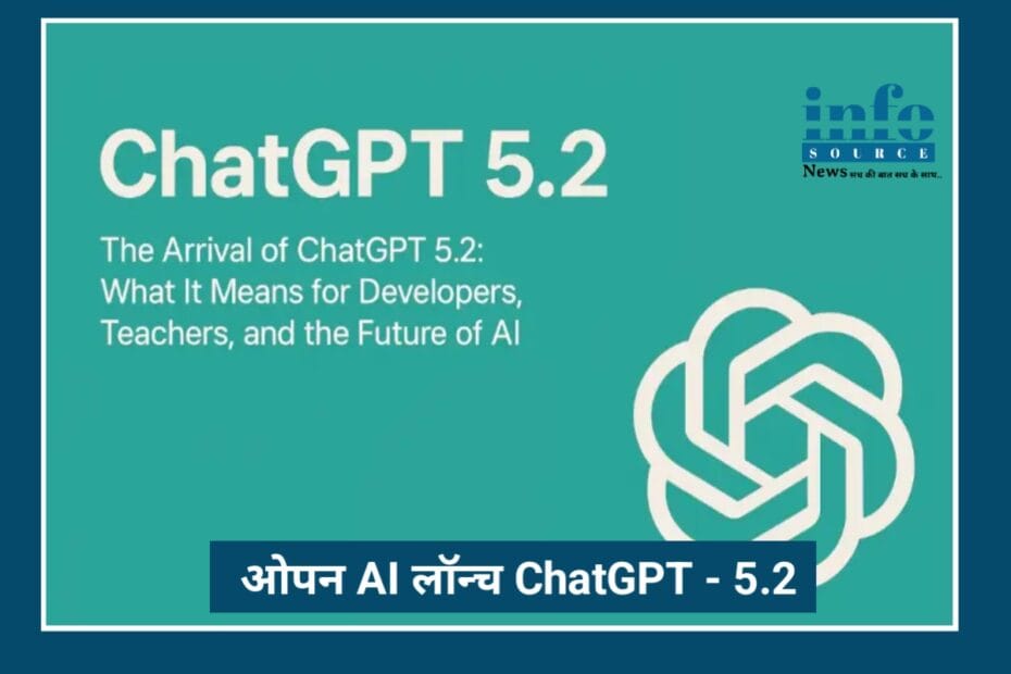 OpenAI ने Launch किया ChatGPT 5.2 – यह Powerful Upgrade दे रहा है यूज़र्स को Amazing Experience, जाने क्या है खास