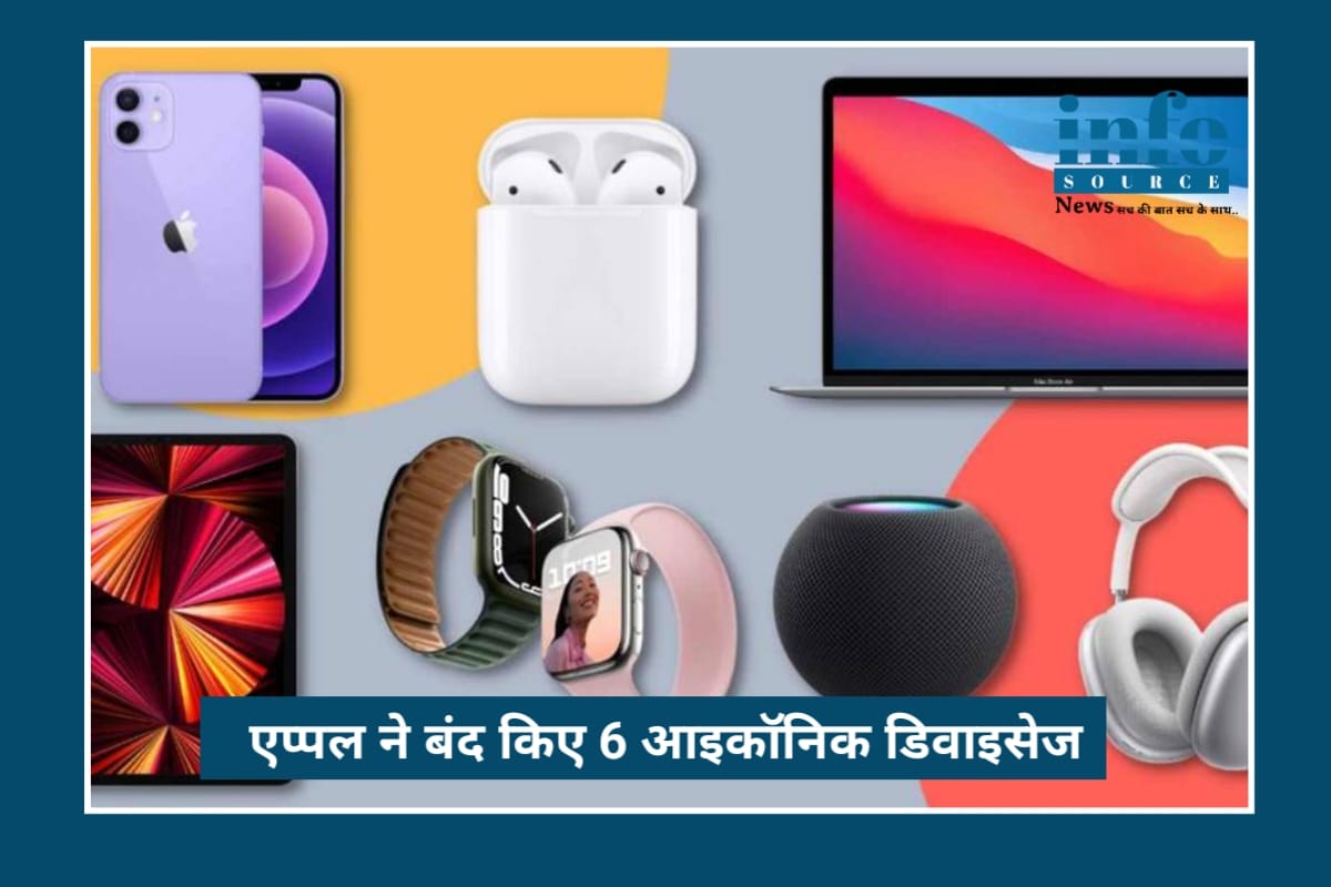 Apple का बड़ा फैसला 2025: यह 6 Iconic types of 25 Devices हुए बंद , Future-Ready Tech की good Start