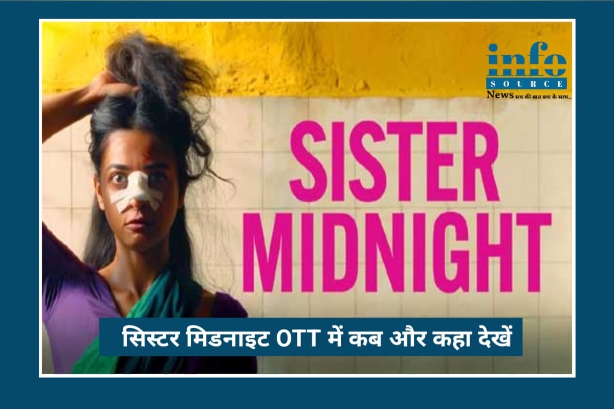 Sister Midnight OTT Release 2025: Radhika apte की Powerful बोल्ड डार्क कॉमेडी फिल्म अब कब और कहाँ देखें