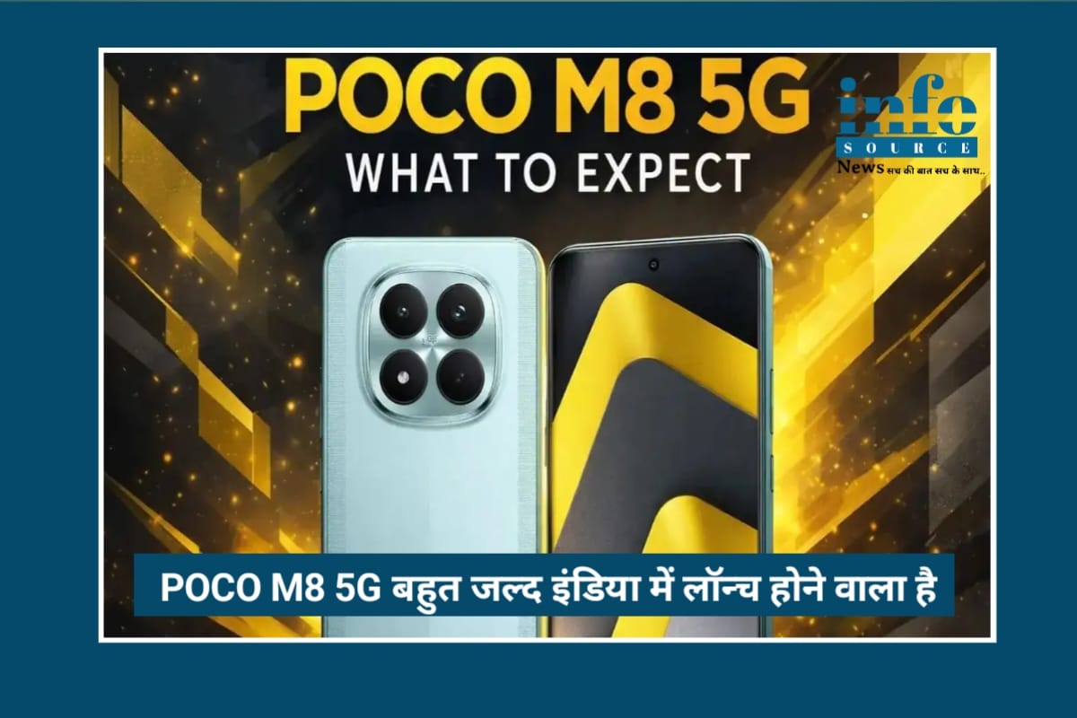 POCO M8 5G बहुत जल्द इंडिया में Launch होने को है, Special features, Mid-Range Smartphone in high demand