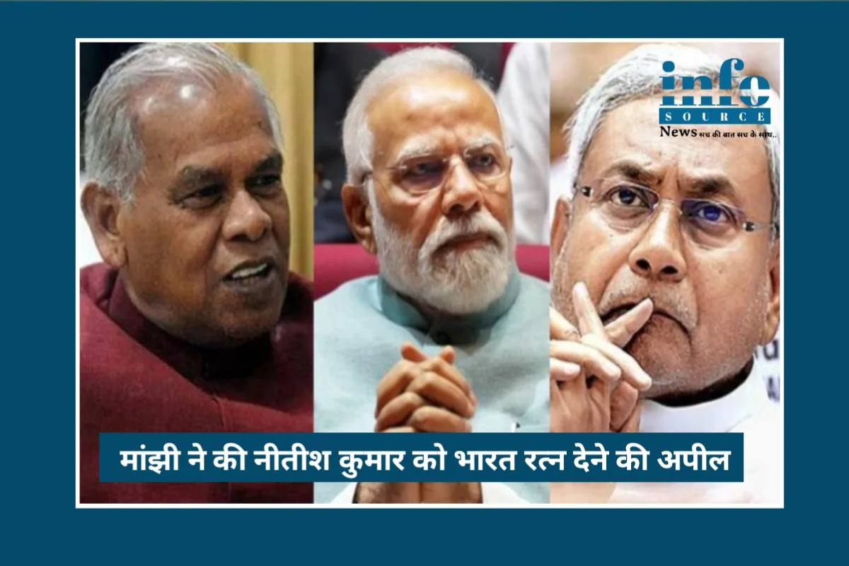 Big Political Move: Nitish Kumar को Bharat Ratna देने की मांग, Jitan Ram Manjhi का पीएम मोदी से Strong Appeal