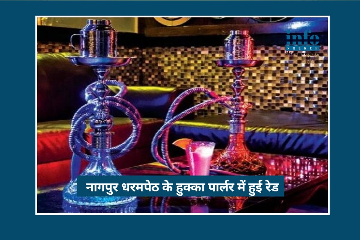 Operation Thunder की Big Action Nagpur: Dharampeth के De Anatolia Cafe में अवैध हुक्का पार्लर पर पुलिस का शिकंजा