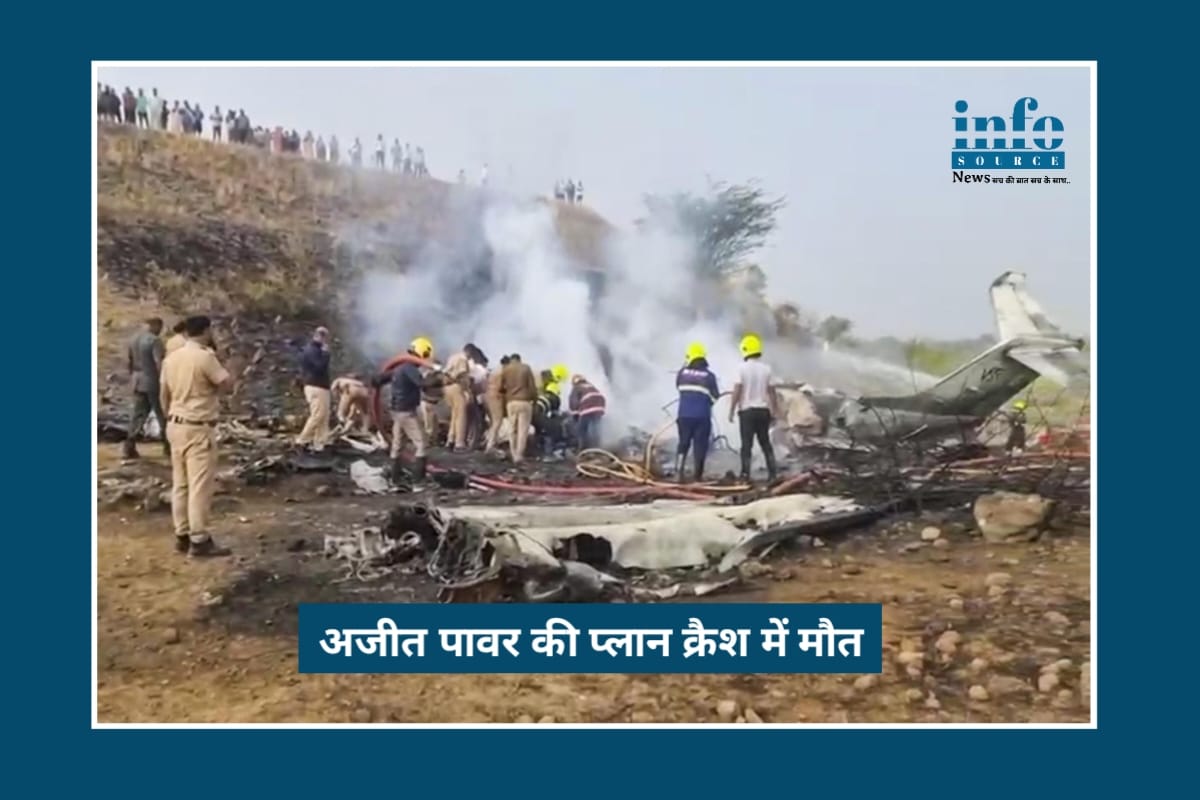 Breaking news: महाराष्ट्र के उपमुख्यमंत्री Ajit Pawar की Plan crash में death, महाराष्ट्र में 3 दिन का शोक घोषित