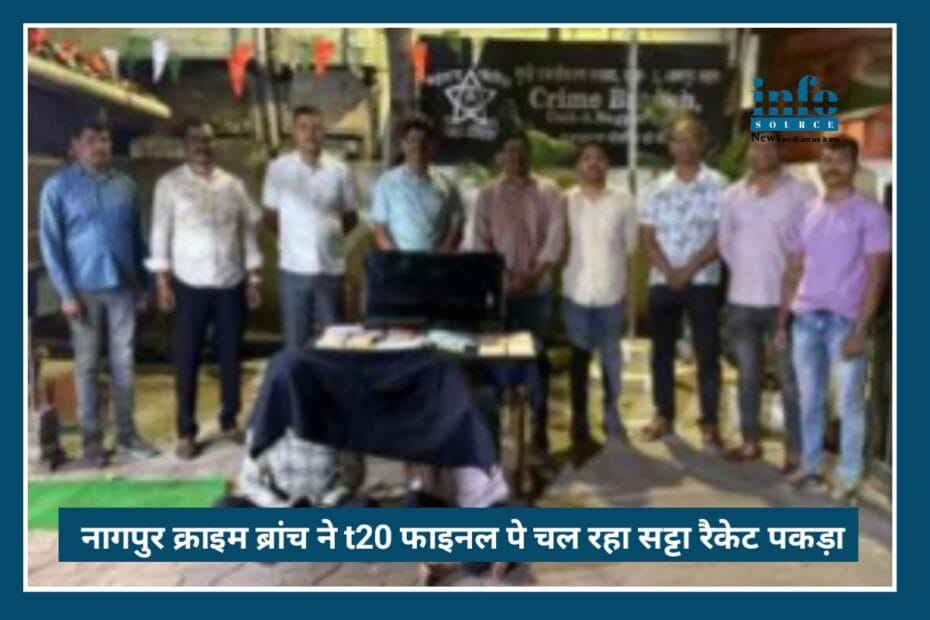 Exclusive Report: Nagpur Crime Branch की Smart कार्रवाई, T20 Final में चल रहा Satta Racket पकड़ा