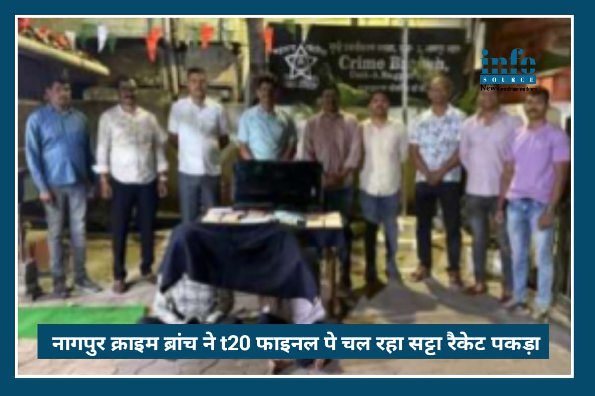 Exclusive Report: Nagpur Crime Branch की Smart कार्रवाई, T20 Final में चल रहा Satta Racket पकड़ा