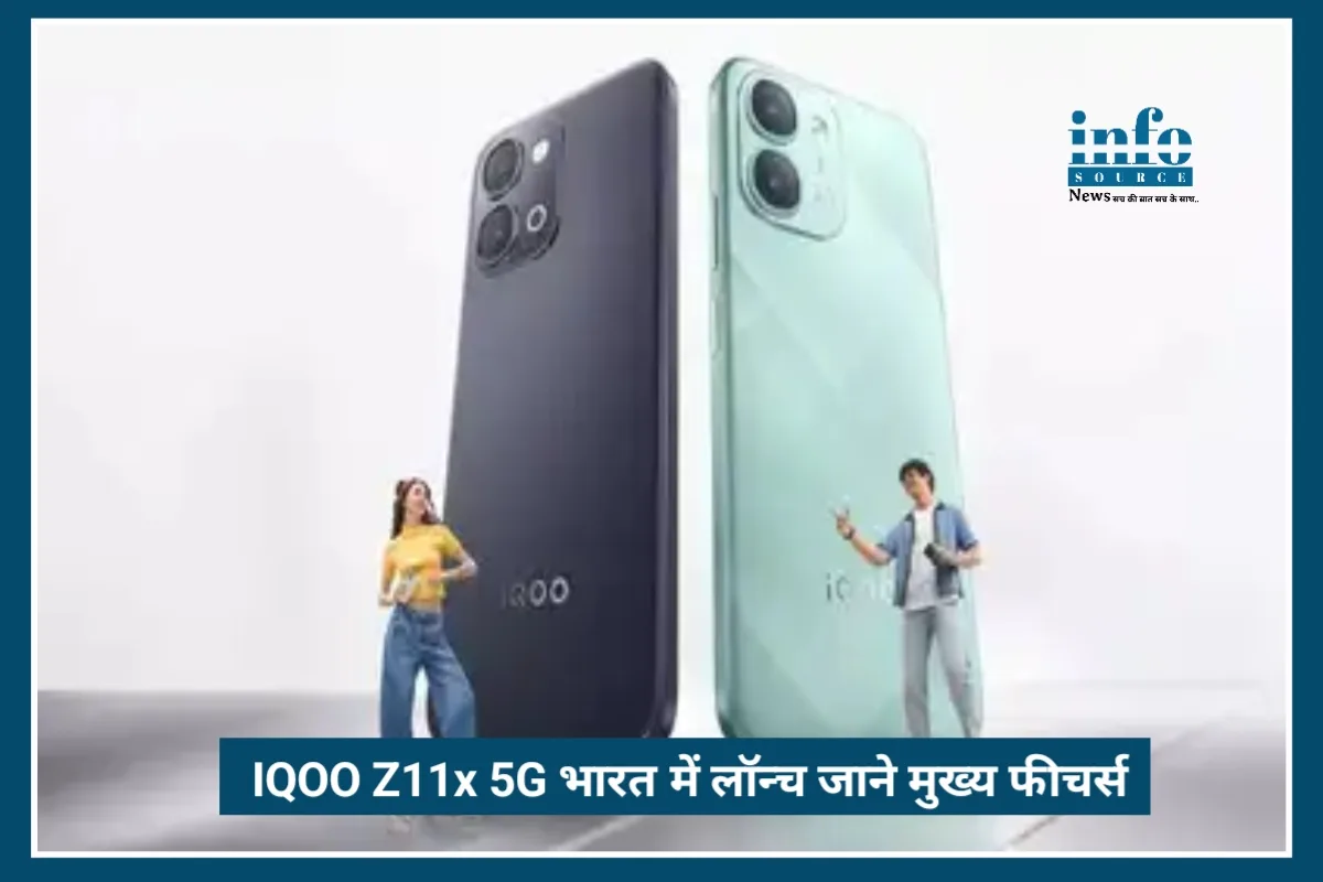 Powerful iQOO Z11x 5G लॉन्च: दमदार बैटरी, Turbo प्रोसेसर और Sony कैमरा के साथ Budget King स्मार्टफोन