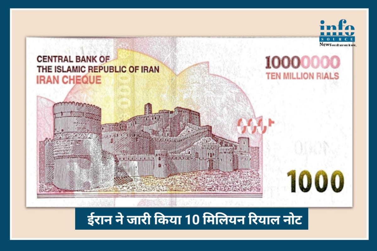 Iran ने जारी किया 10 million Riyal Note, Economic Crisis हुआ और गहरा