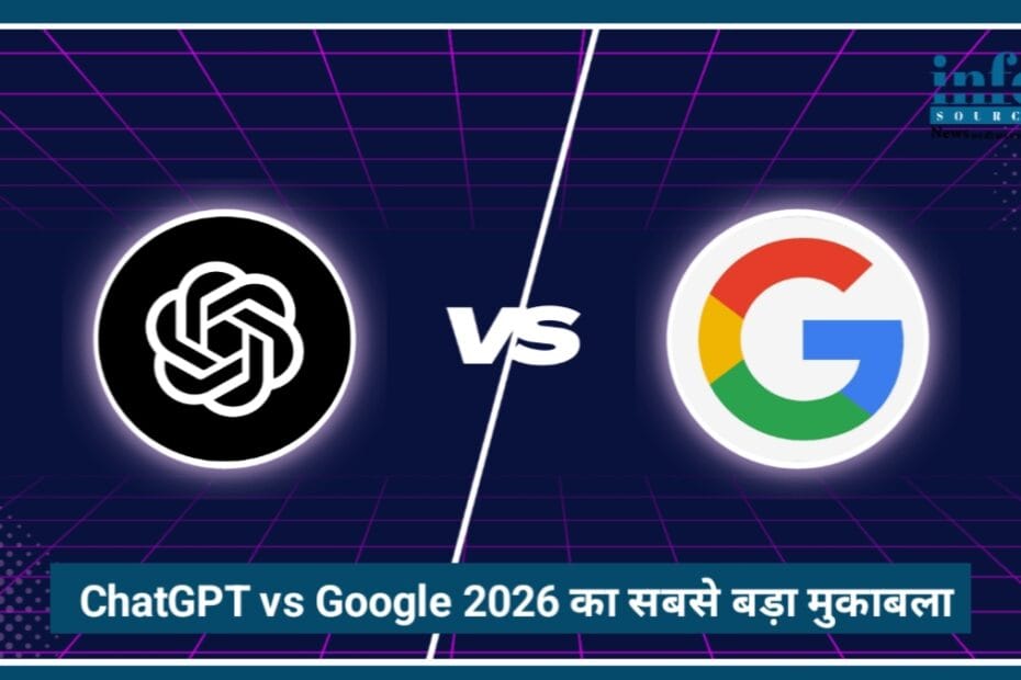 ChatGPT vs Google – 2026 का सबसे बड़ा डिजिटल मुकाबला ,कौन है Future का Smart Winner?