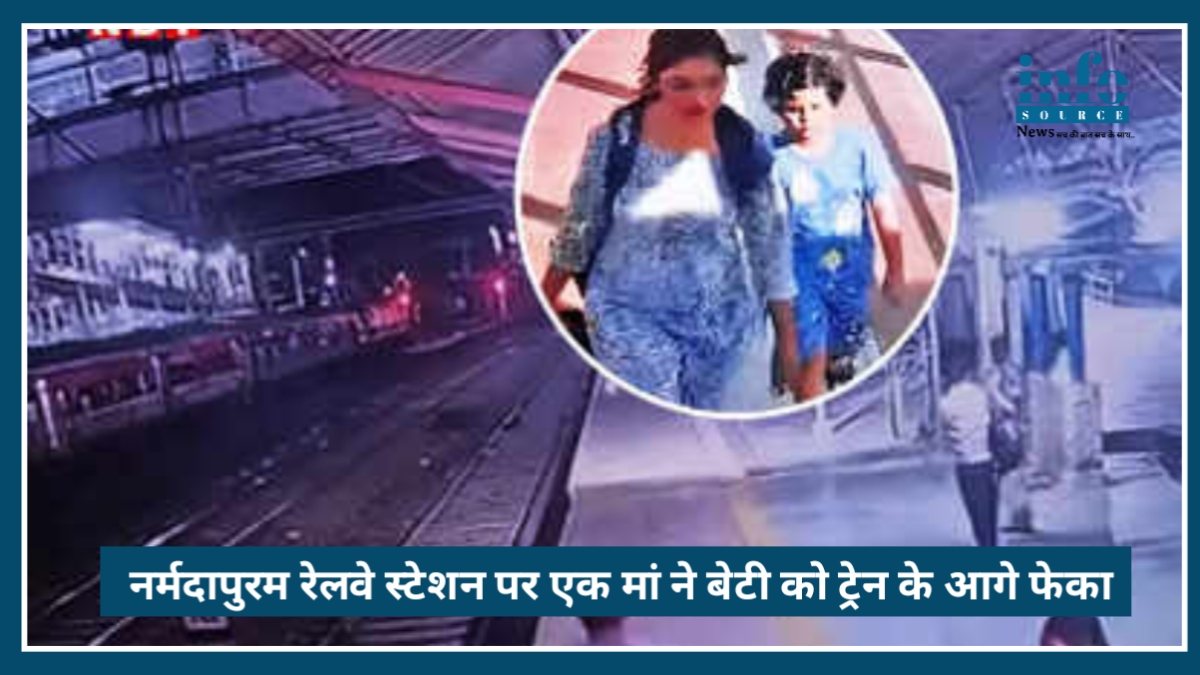 Narmadapuram Railway Station पर दिल दहला देने वाली घटना, मां ने 8 साल की बेटी को मार डाला Shocking
