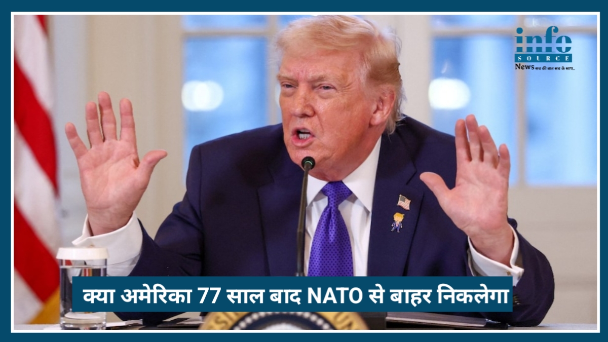 Donald Trump का बड़ा बयान: क्या अमेरिका 77 साल बाद NATO से बाहर निकलेगा? जानिए पूरा मामला