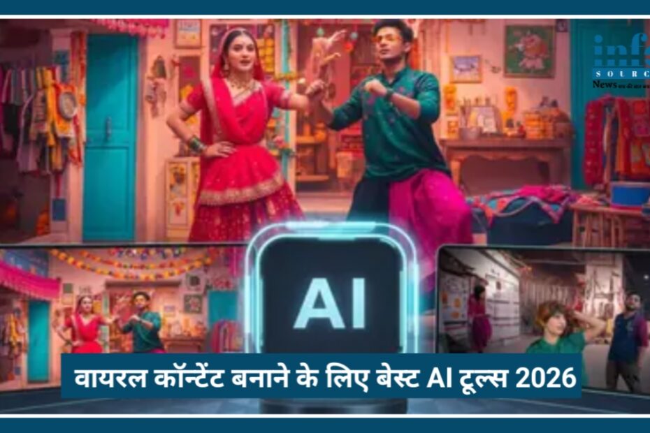Viral Content बनाने के लिए Best AI Tools 2026 में