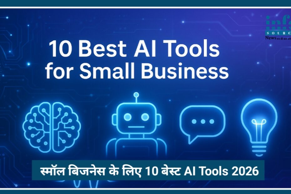 Small Business के लिए 10 Best AI Tools 2026: समय और लागत बचाने के स्मार्ट तरीके