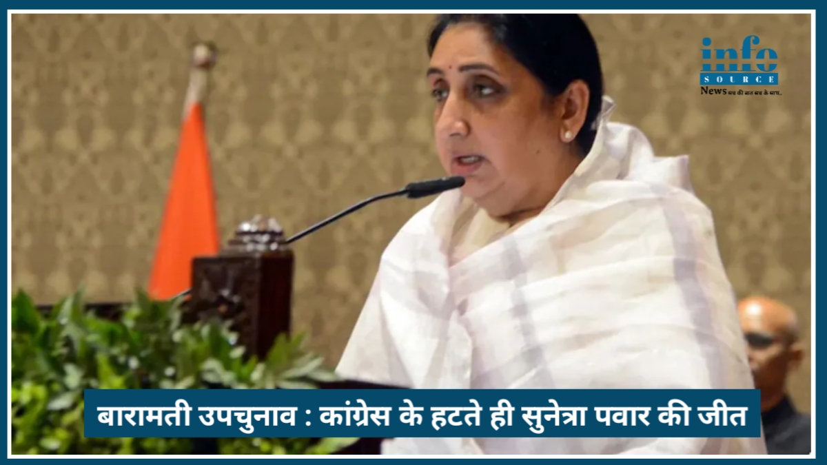 Baramati उपचुनाव 2026: Congress के हटते ही Sunetra Pawar की strong जीत लगभग तय?