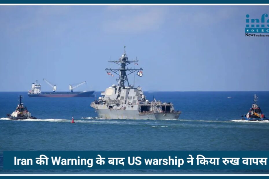 Strait of Hormuz संकट: Iran की 30 मिनिट Warning के बाद US warship ने किया रुख वापस