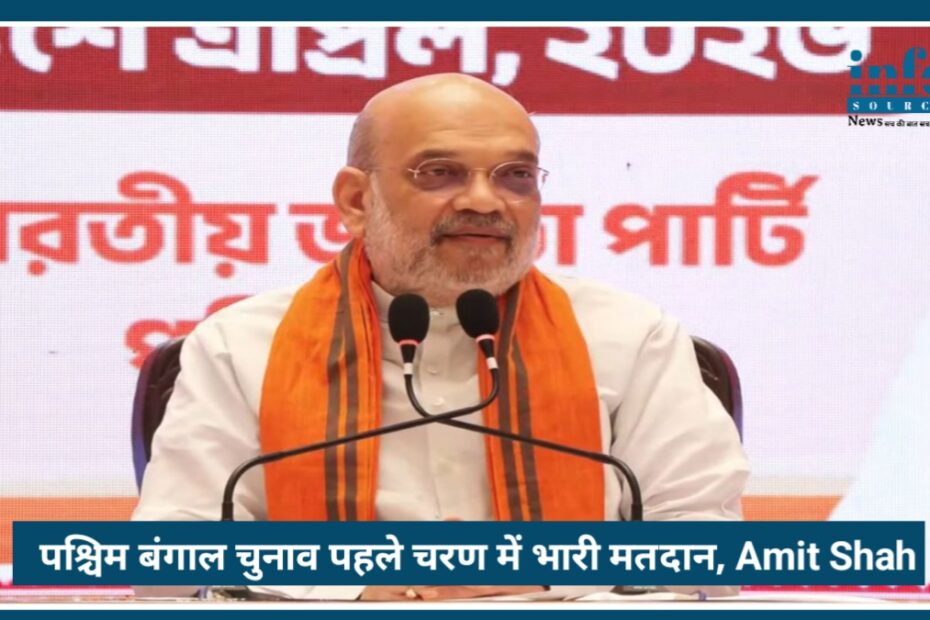 Assembly Election 2026: पहले चरण में Record Breaking भारी मतदान, Amit Shah बोले – TMC का जाना तय