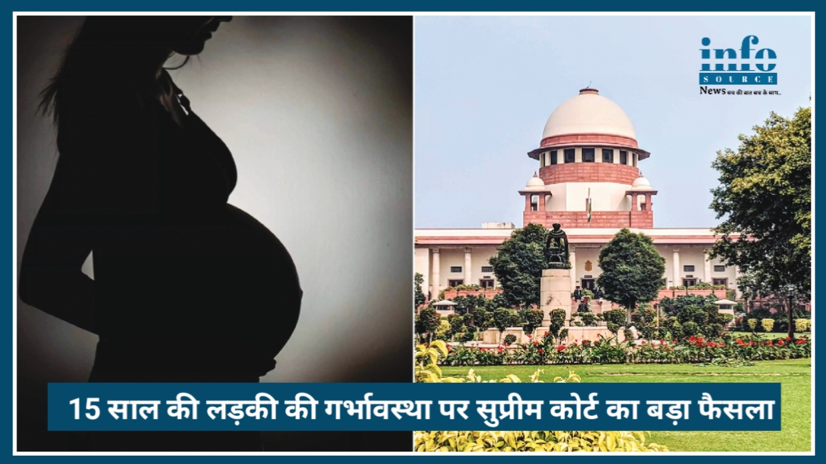 15 साल की लड़की की Minor Pregnancy पर Supreme court का बड़ा फैसला, सुनवाई से इनकार