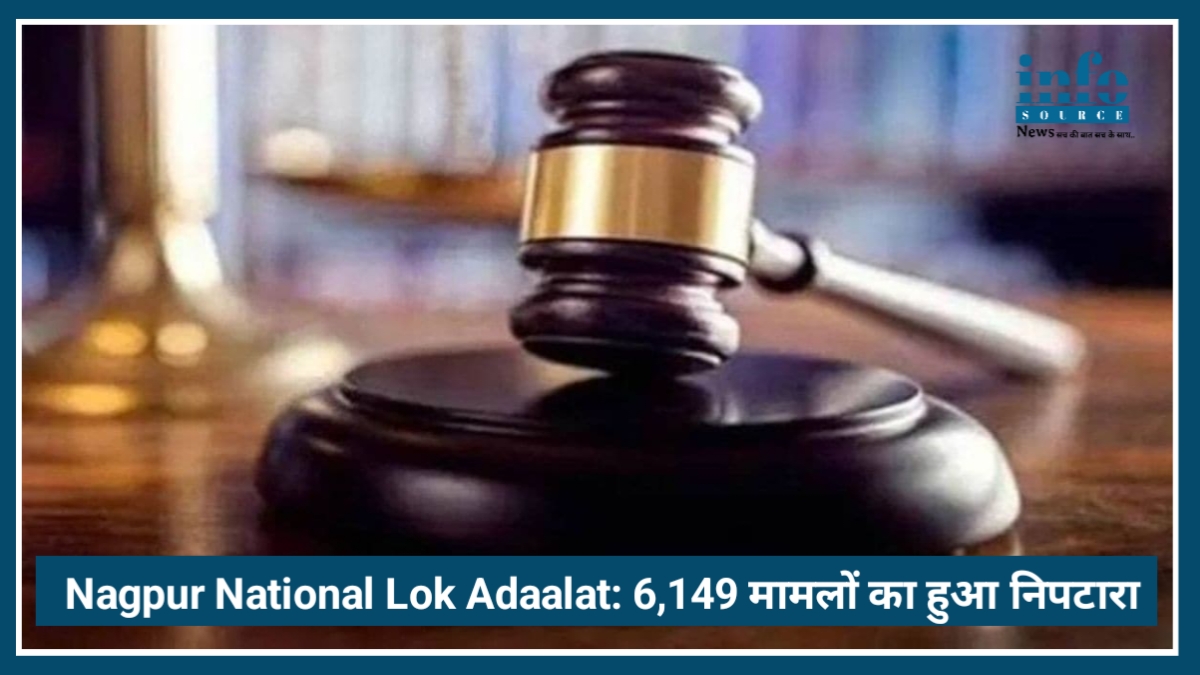 Nagpur में National Lok Adalat का Big फैसला, 6,149 मामलों का हुआ निपटारा
