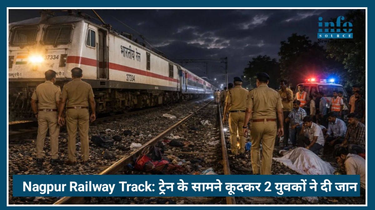 Nagpur Railway Track Accident: ट्रेन के सामने कूदकर 2 युवकों ने दी जान