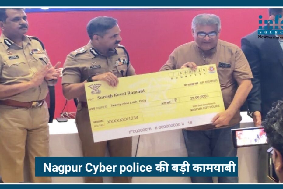 Nagpur Cyber police की big कामयाबी, लोगों को लौटाए 4.92 करोड़ रुपये