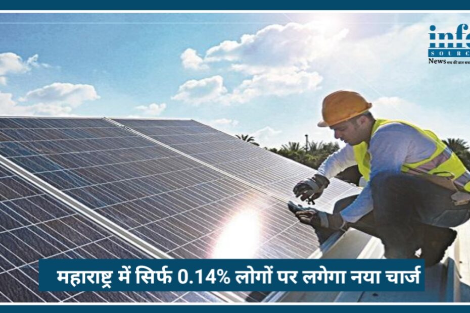 Solar Users के लिए बड़ी खबर: Maharashtra में सिर्फ 0.14% लोगों पर लगेगा नया Grid support charge