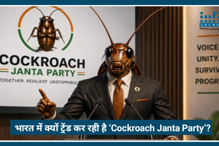 भारत में क्यों Trend कर रही है ‘Cockroach Janta Party’? जानिए पूरा मामला